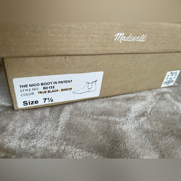 Madewell Black Leather Nico Booties Excellent Condition - Picture 3 of 14